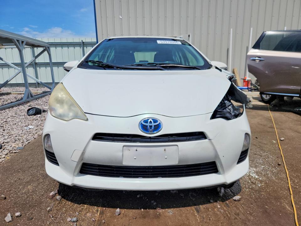 53978066 :رقم المزاد ، JTDKDTB36C1516951 vin ، 2012 Toyota Prius C مزاد بيع