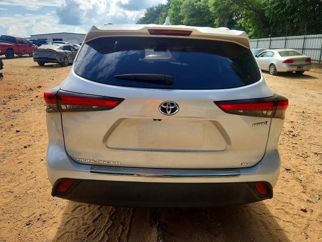 54502976 :رقم المزاد ، 5TDAARAH4NS513069 vin ، 2022 Toyota Highlander Hybrid مزاد بيع