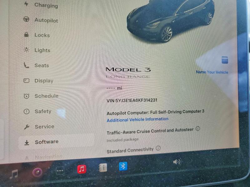 Auction sale of the 2019 Tesla Model 3, vin: 5YJ3E1EA6KF314231, lot number: 54013466