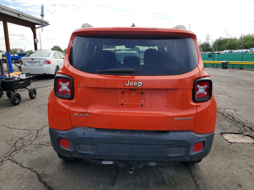 55299956 :رقم المزاد ، ZACCJBAT7GPE23340 vin ، 2016 Jeep Renegade مزاد بيع