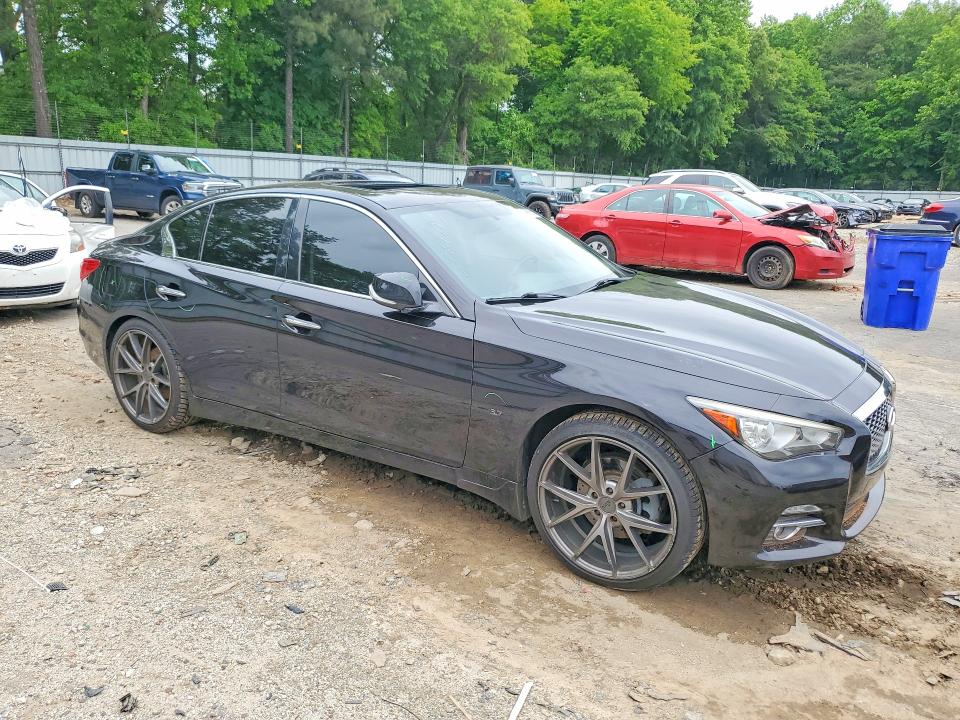 52948886 :رقم المزاد ، JN1BV7AR3FM405709 vin ، 2015 Infiniti Q50 مزاد بيع