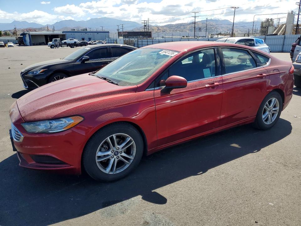 55401236 :رقم المزاد ، 3FA6P0HD3JR268013 vin ، 2018 Ford Fusion مزاد بيع
