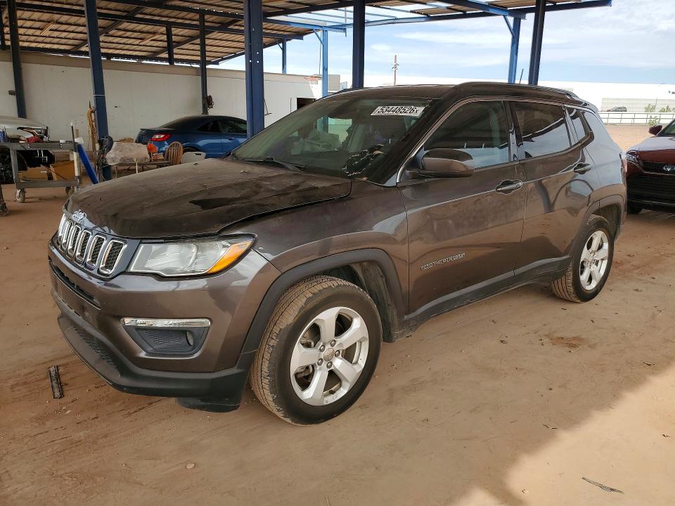 Aukcja sprzedaży 2018 Jeep Compass, vin: 3C4NJCBB2JT368610, numer aukcji: 53448526