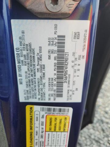 Aukcja sprzedaży 2015 Ford Fusion, vin: 3FA6P0H74FR290121, numer aukcji: 52856686