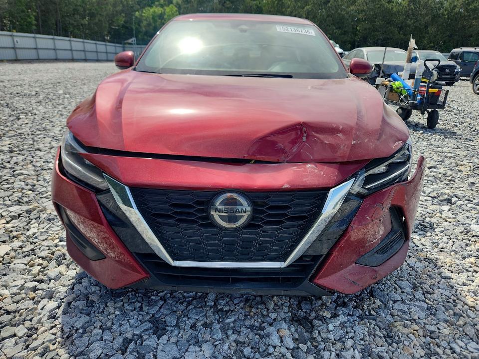 52136736 :رقم المزاد ، 3N1AB8CVXLY296744 vin ، 2020 Nissan Sentra مزاد بيع
