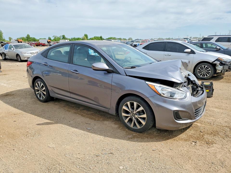 2017 Hyundai Accent მანქანა იყიდება აუქციონზე, vin: KMHCT4AE5HU250582, აუქციონის ნომერი: 54441116