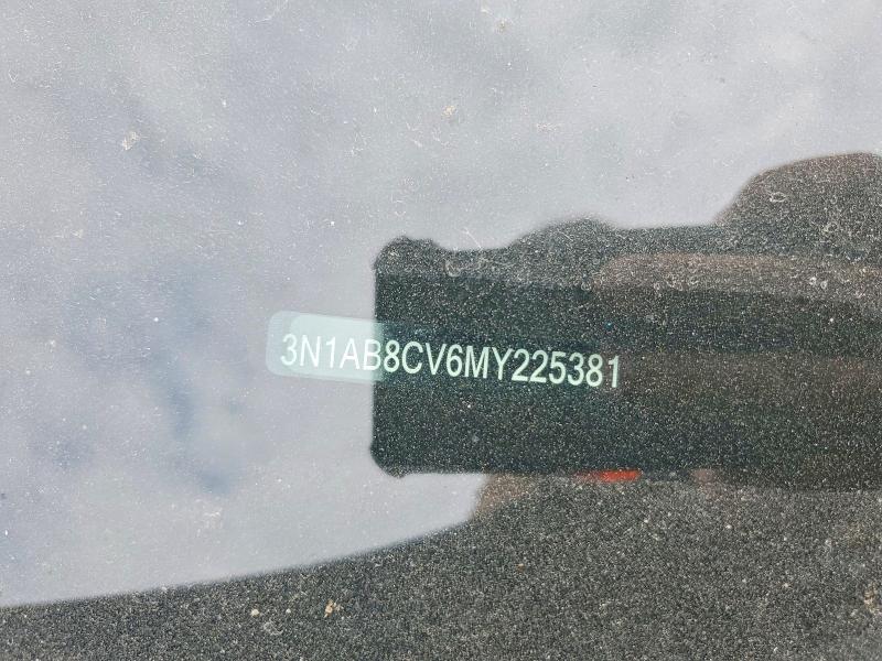 55546006 :رقم المزاد ، 3N1AB8CV6MY225381 vin ، 2021 Nissan Sentra مزاد بيع