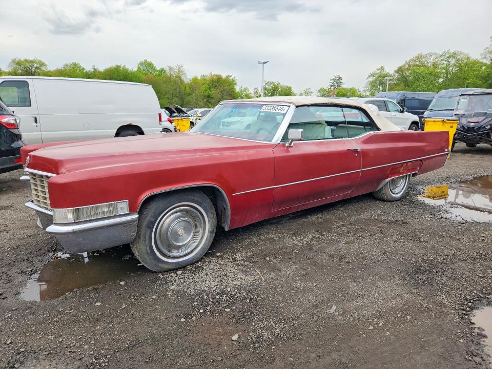 Aukcja sprzedaży 1969 Cadillac Deville, vin: F9122030, numer aukcji: 53338546