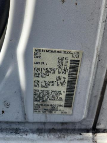 Продаж на аукціоні авто 2019 Nissan Nv, vin: 1N6AF0LY1KN802290, номер лоту: 54792036