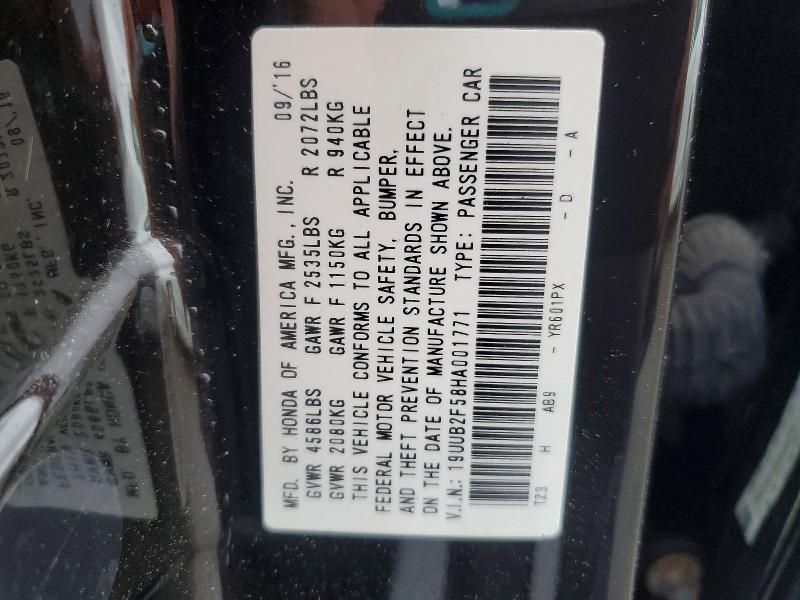 Продажа на аукционе авто 2017 Acura Tlx, vin: 19UUB2F58HA001771, номер лота: 54338506
