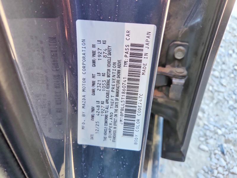54003346 :رقم المزاد ، JM1BPBLL5T1860741 vin ، 2026 Mazda 3 مزاد بيع