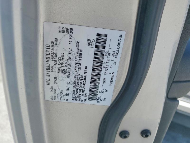 Aukcja sprzedaży 2008 Ford Explorer, vin: 1FMEU63E08UB18716, numer aukcji: 53418966