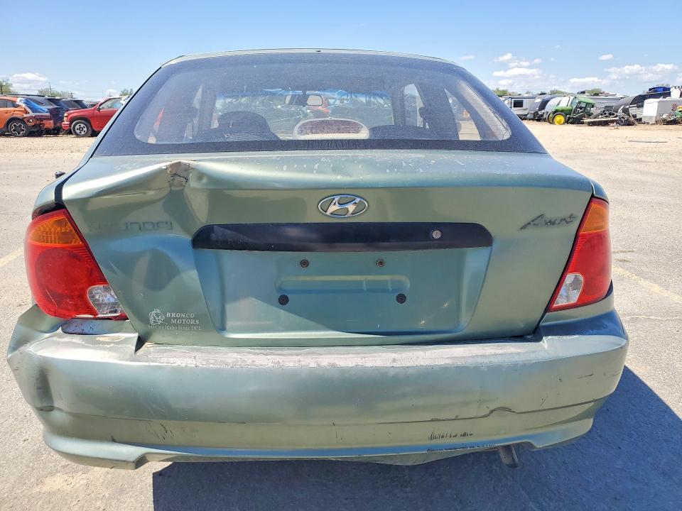 2003 Hyundai Accent მანქანა იყიდება აუქციონზე, vin: KMHCF35C93U237255, აუქციონის ნომერი: 52467406