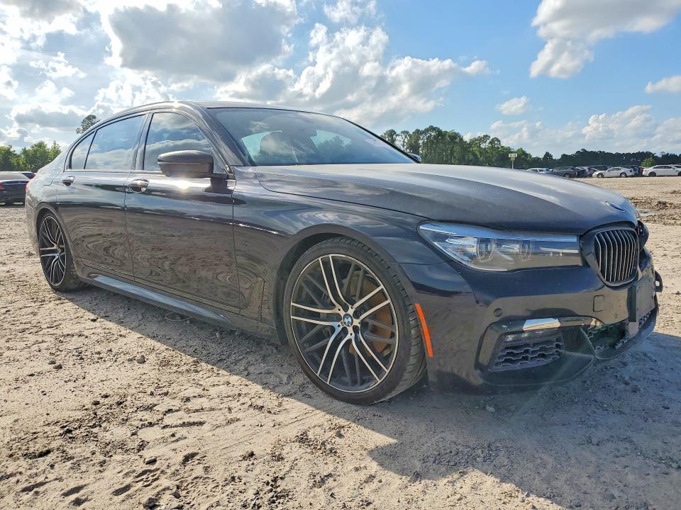 2016 Bmw 740 მანქანა იყიდება აუქციონზე, vin: WBA7E2C52GG739078, აუქციონის ნომერი: 54928826