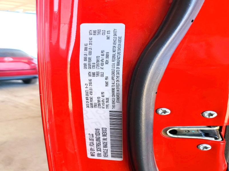 Auction sale of the 2022 Ram 2500, vin: 3C6TR5EJ8NG102416, lot number: 54260586