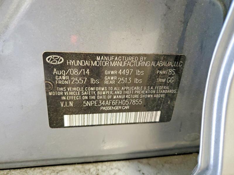 Продаж на аукціоні авто 2015 Hyundai Sonata, vin: 5NPE34AF6FH057855, номер лоту: 52942116
