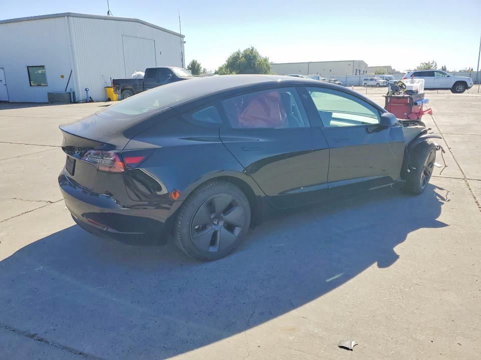 2023 Tesla Model 3 მანქანა იყიდება აუქციონზე, vin: 5YJ3E1EA5PF455492, აუქციონის ნომერი: 54001536