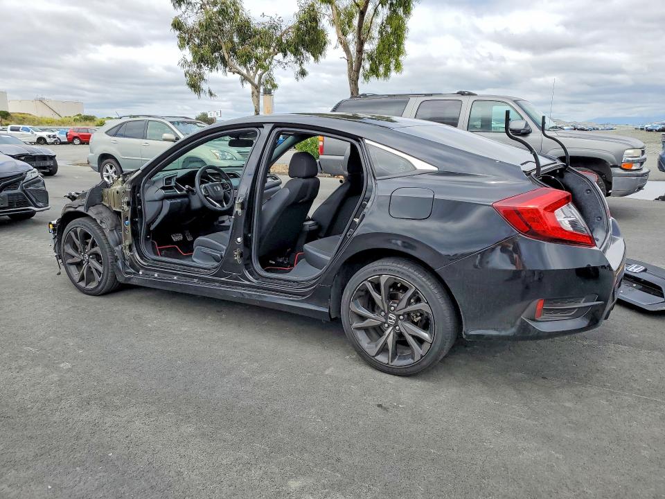 52572806 :رقم المزاد ، 2HGFC2F88KH595450 vin ، 2019 Honda Civic مزاد بيع