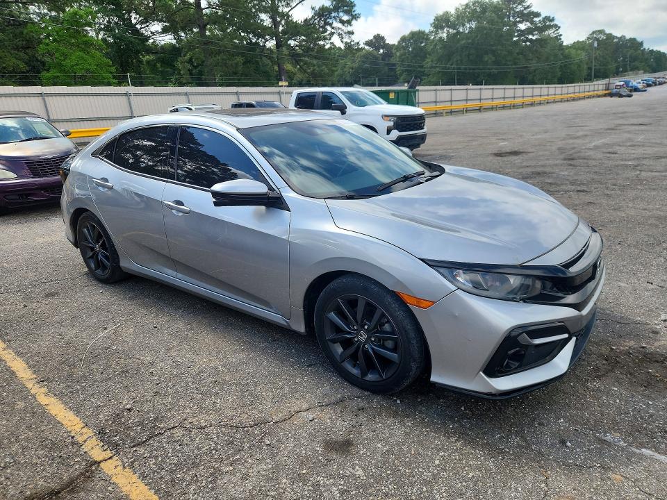 53872316 :رقم المزاد ، SHHFK7H67MU423668 vin ، 2021 Honda Civic مزاد بيع