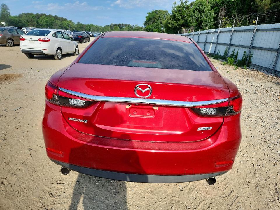 2017 Mazda 6 მანქანა იყიდება აუქციონზე, vin: JM1GL1U56H1115810, აუქციონის ნომერი: 54205206