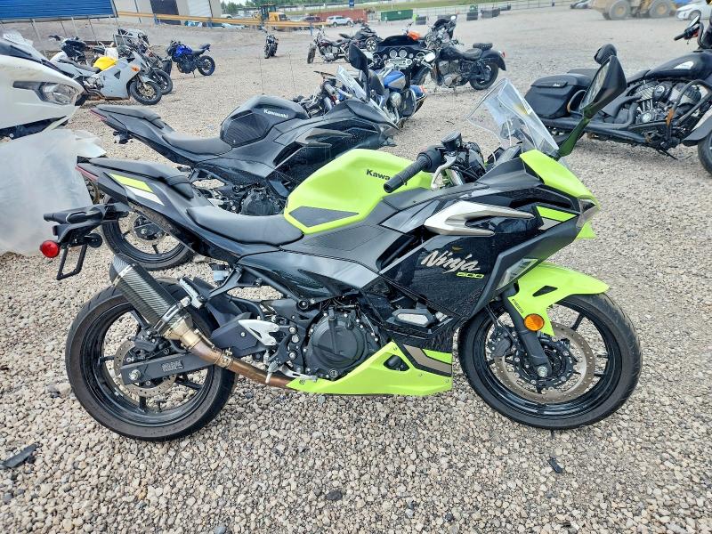52418766 :رقم المزاد ، ML5EXGJ10TDA81349 vin ، 2026 Kawasaki Ex500 مزاد بيع