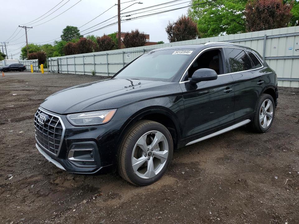 2021 Audi Q5 მანქანა იყიდება აუქციონზე, vin: WA1BAAFY3M2035533, აუქციონის ნომერი: 54132846