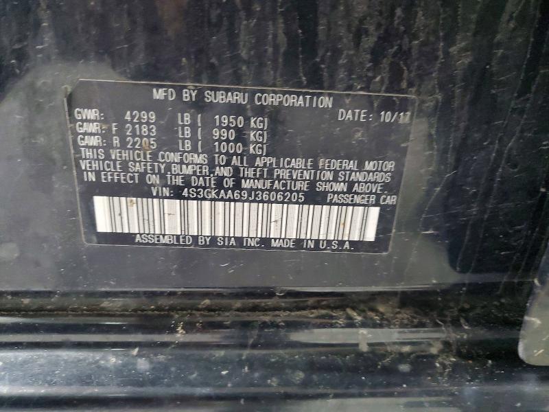 Aukcja sprzedaży 2018 Subaru Impreza, vin: 4S3GKAA69J3606205, numer aukcji: 53616636