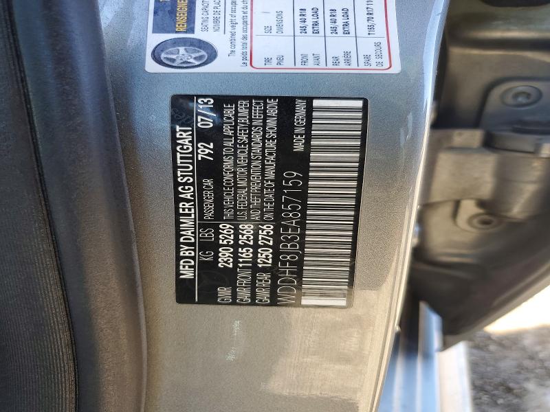 53608006 :رقم المزاد ، WDDHF8JB3EA857159 vin ، 2014 Mercedes-benz E مزاد بيع