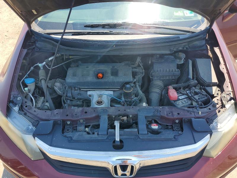 53928426 :رقم المزاد ، 2HGFB2F80CH579599 vin ، 2012 Honda Civic مزاد بيع