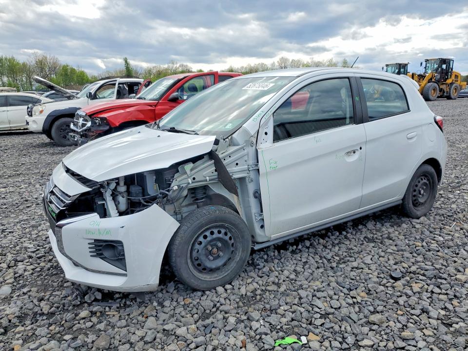 2021 Mitsubishi Mirage მანქანა იყიდება აუქციონზე, vin: ML32AUHJ2MH009075, აუქციონის ნომერი: 52675846