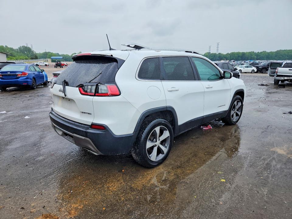 52611096 :رقم المزاد ، 1C4PJMDX8KD423544 vin ، 2019 Jeep Cherokee مزاد بيع
