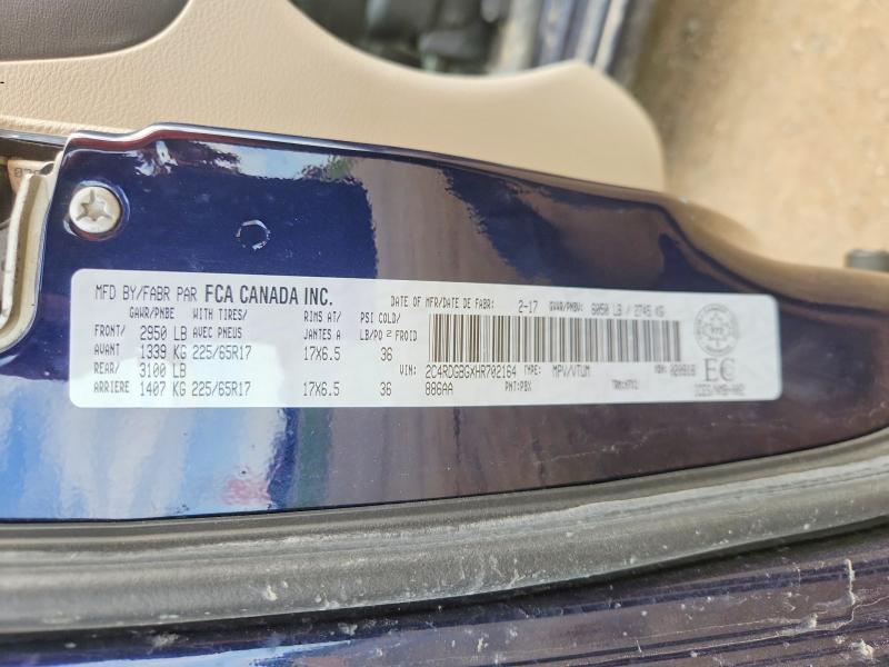 Продажа на аукционе авто 2017 Dodge Grand Caravan, vin: 2C4RDGBGXHR702164, номер лота: 54706786