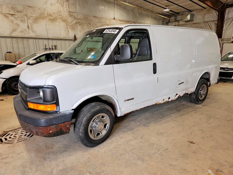 2005 Chevrolet Express 2500 მანქანა იყიდება აუქციონზე, vin: 1GCGG25U451119043, აუქციონის ნომერი: 52543046