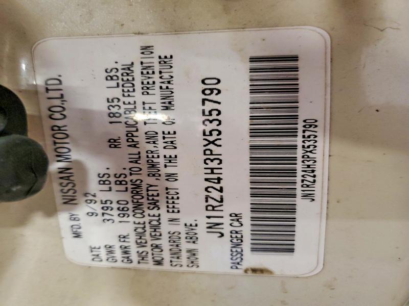 Продаж на аукціоні авто 1993 Nissan 300zx, vin: JN1RZ24H3PX535790, номер лоту: 55046426