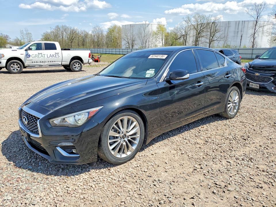 Продаж на аукціоні авто 2021 Infiniti Q50, vin: JN1EV7BR7MM753764, номер лоту: 52340136