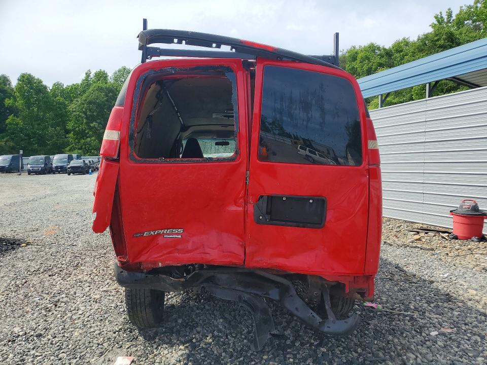 2016 Chevrolet Express G2500 მანქანა იყიდება აუქციონზე, vin: 1GCWGBFF2G1138916, აუქციონის ნომერი: 51336436