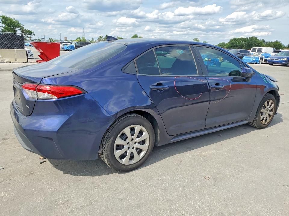 51487316 :رقم المزاد ، 5YFEPMAEXNP376432 vin ، 2022 Toyota Corolla مزاد بيع