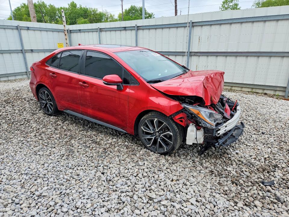 51701546 :رقم المزاد ، JTDP4MCE8MJ064871 vin ، 2021 Toyota Corolla مزاد بيع