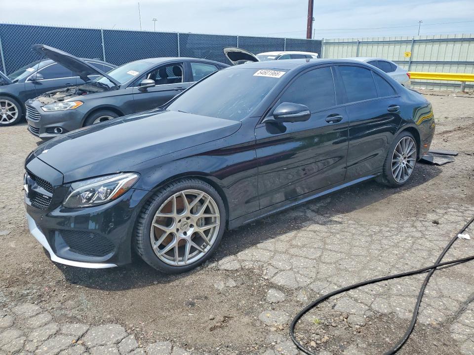 Продажа на аукционе авто 2017 Mercedes-benz C, vin: 55SWF6EB0HU195325, номер лота: 54601966