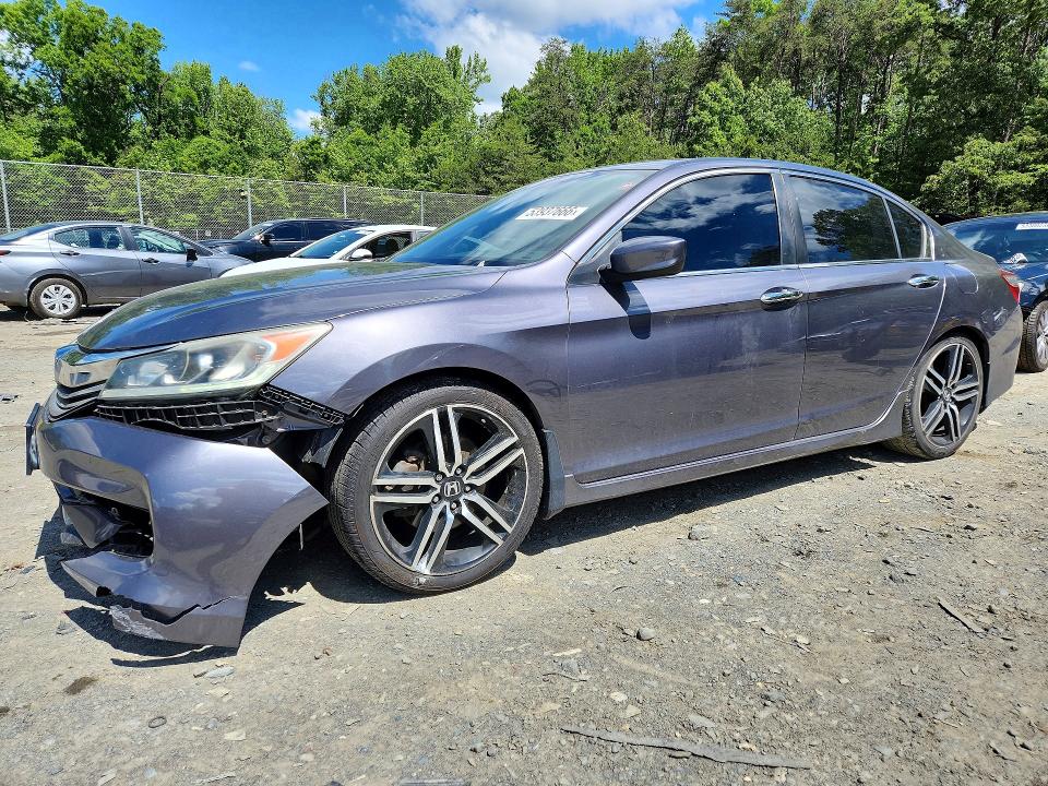 Aukcja sprzedaży 2016 Honda Accord, vin: 1HGCR2F55GA058502, numer aukcji: 53937666