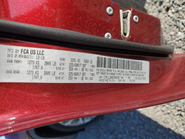 Продаж на аукціоні авто 2019 Jeep Cherokee, vin: 1C4PJLCB0KD344742, номер лоту: 52148216