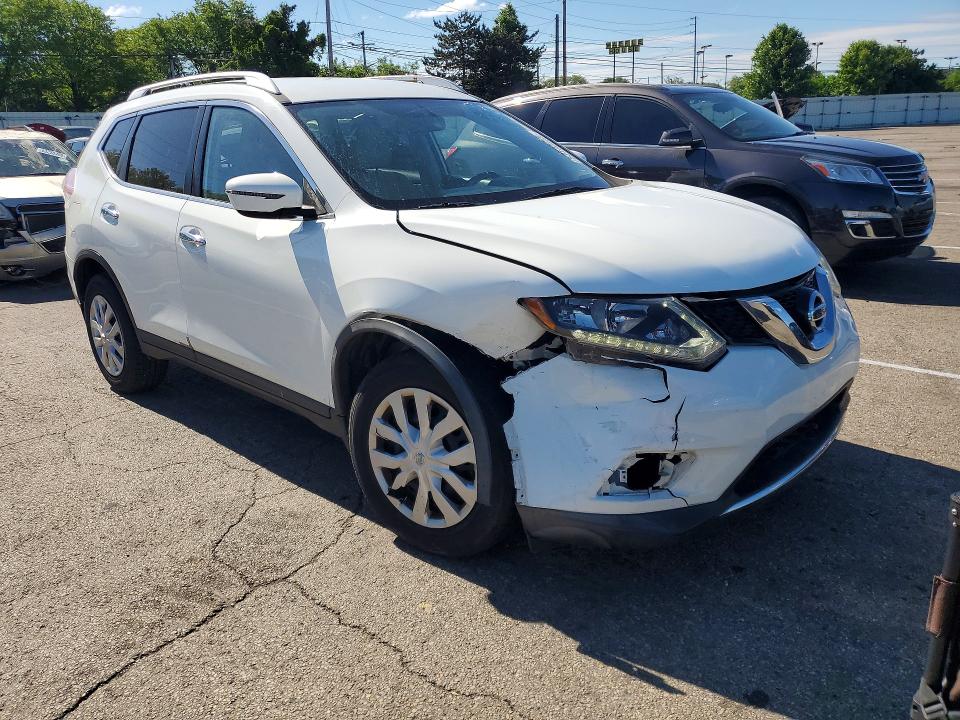 2016 Nissan Rogue მანქანა იყიდება აუქციონზე, vin: KNMAT2MT4GP629189, აუქციონის ნომერი: 53172556