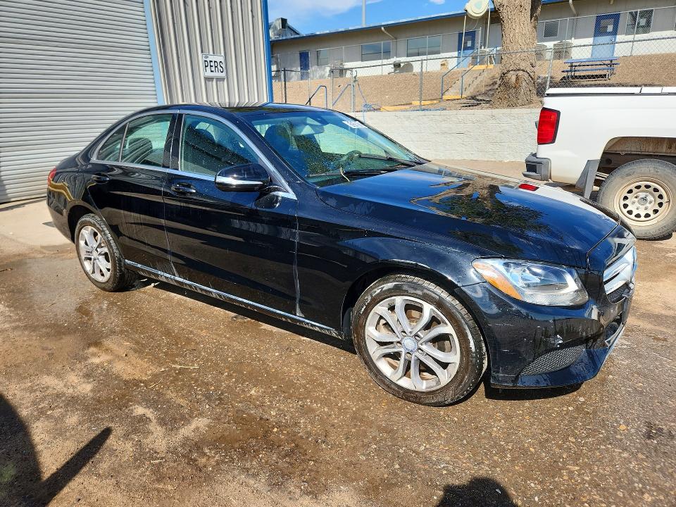 51510916 :رقم المزاد ، 55SWF4KB8FU023193 vin ، 2015 Mercedes-benz C مزاد بيع