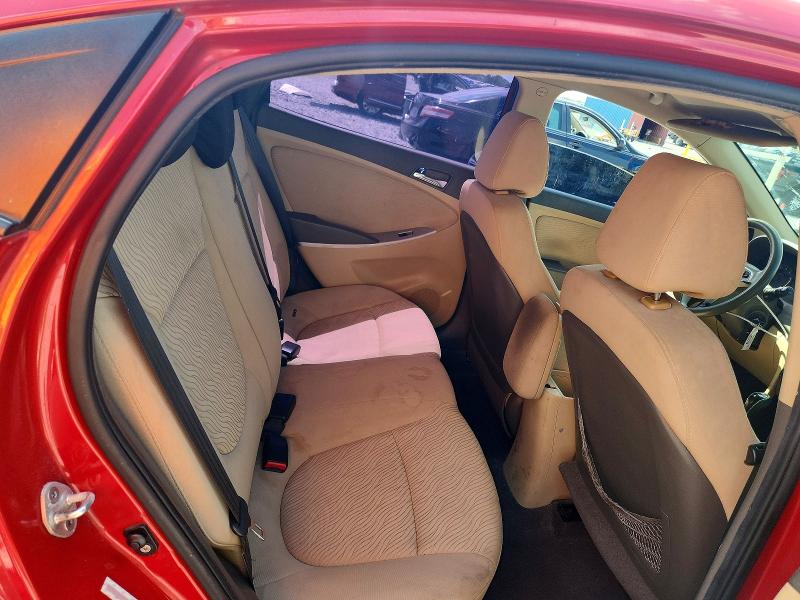 2012 Hyundai Accent მანქანა იყიდება აუქციონზე, vin: KMHCU4AE5CU195301, აუქციონის ნომერი: 54631086