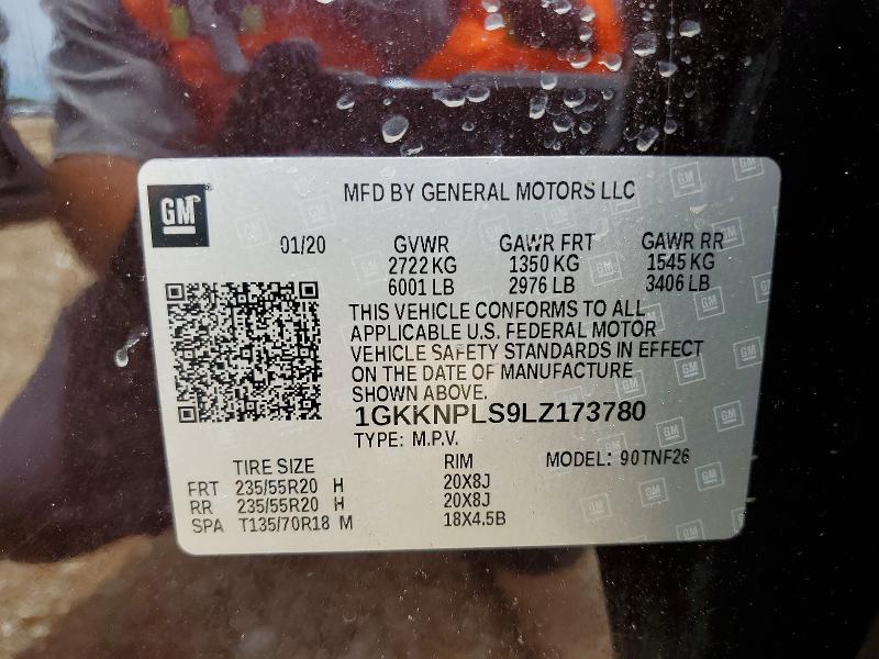 Продажа на аукционе авто 2020 Gmc Acadia, vin: 1GKKNPLS9LZ173780, номер лота: 54792986