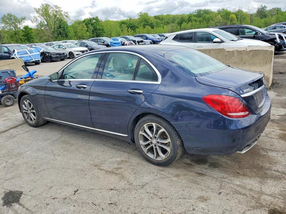 53785536 :رقم المزاد ، 55SWF4KB1HU196296 vin ، 2017 Mercedes-benz C مزاد بيع