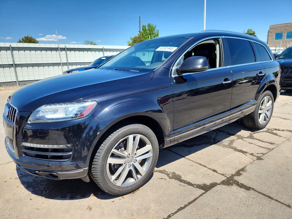 2011 Audi Q7 მანქანა იყიდება აუქციონზე, vin: WA1VMAFE6BD007477, აუქციონის ნომერი: 53391946