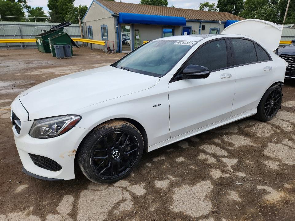 49390866 :رقم المزاد ، 55SWF6EB7GU116604 vin ، 2016 Mercedes-benz C مزاد بيع