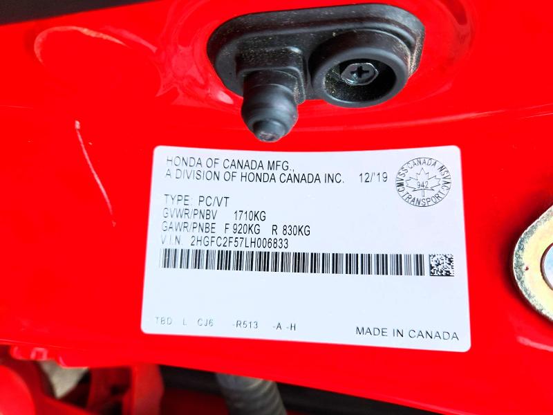 2020 Honda Civic მანქანა იყიდება აუქციონზე, vin: 2HGFC2F57LH006833, აუქციონის ნომერი: 53232656