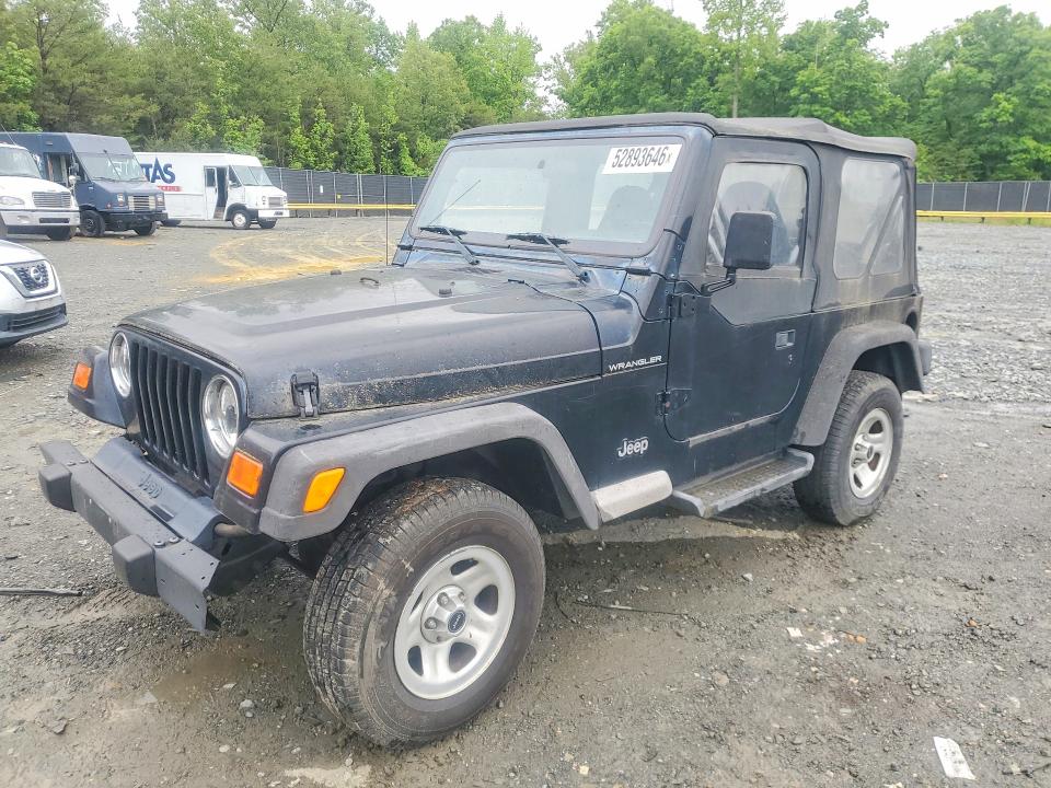 Продажа на аукционе авто 2001 Jeep Wrangler / Tj, vin: 1J4FA29P61P343207, номер лота: 52893646